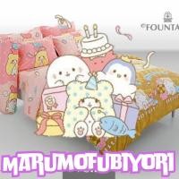 ราคา ฟาวน์เทน (Fountain) ผ้าปู รวม ผ้านวม ลายลิขสิทธิ์แท้ ม็อบปุ Moppu มอบปุ (Marumofubiyori) (22743869997)