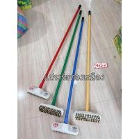 ราคา สุ่มสี แปรงทองเหลืองด้ามยาว แปรงขัดพื้นขนไนล่อน แปรงขัดพื้น (24258959369)