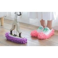 ราคา ผ้าถูพื้นคลุมม๊อป ถุงเท้าถูพื้น รองเท้าทำความสะอาดพื้น ไมโครไฟเบอร์ (7318356852)