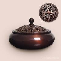ราคา ครัวเรือนในร่มทองเหลืองไม้จันทน์สไตล์จีนมังกร Phoenix Chengxiang ก้นแบนกระถางธูปโบราณกระถางธูปแผ่นกระถางธูปสําหรับ Budd (43914847685)