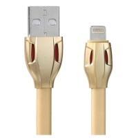 ราคา Remax สายชาร์จ Iphone5/5S/6/6S 1เมตร รุ่น Laser Data Cable Rc-0351I (สีทอง) (315679563)