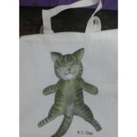 ราคา เป๋าหลาน กระเป๋าผ้าเพ้นท์มือลาย #I_Seau (9474349)