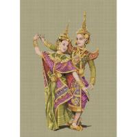 ราคา ชุดปักครอสติส ภาพ นาฏศิลป์สมัยรัชกาลที่5 (5712678980)