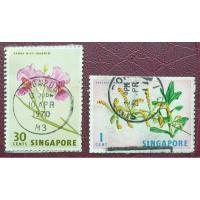 ราคา แสตมป์ต่างประเทศSingaporeรุ่นวินเทจจำนวน2ดวงใช้งานแล้ว (4680301203)