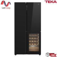 ราคา (Teka) ตู้เย็นตั้งพื้น 2 ประตู ระบบไร้น้ำแข็งเกาะ พร้อมตู้แช่ไวน์ สูง 178 ซม. รุ่น RLF 85950 GBK (24540843756)