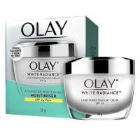 ราคา OLAY White Radiance Light Perfecting Facial Day Cream SPF24 โอเลย์ ไวท์เรเดียน ครีมบำรุงหน้า 50g. (3906556236)