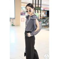 ราคา เสื้อแฟชั่นคอวี แขนยาวผ่าข้างผ้าชีฟองเนื้อดี ดีเทลมีโบว์ที่ไหล่ ทรงสวยหรู งานป้าย Lawyer. (2065158277)