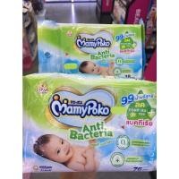 ราคา MamyPoko Wipe Anti Bacteria มามี่โพโค ไวพส์ แอนตี้ แบคทีเรีย ทิชชูเปียก มี 2 ขนาด (12857181253)
