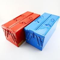 ราคา MITSANA กล่องเหล็ก ใส่เครื่องมือช่าง 2 ชั้น 14" #08 (170x360x180mm.)คละสี (26677022601)