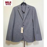 ราคา MUJI เสื้อสูทลำลอง เบลเซอร์ สีเทา อก 42 นิ้ว ของใหม่ป้ายห้อย (43157171814)