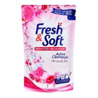 ราคา เฟรชแอนด์ซอฟท์ ผลิตภัณฑ์ซักผ้า กลิ่น เลิฟลี่คิส 400 มล. (42763148774)