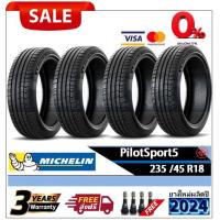 ราคา 235/45R18 Michelin PilotSport5 |2,4 เส้น| *ปี2024*-ส่งฟรี- ผ่อน0% ยางใหม่ /ยางมิชลิน (26637856848)