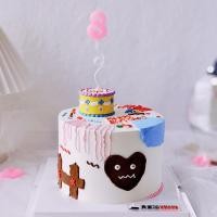 ราคา อิน มินิย้อนยุคตกแต่งเค้กขนาดเล็กสายรุ้งเค้กงานเลี้ยงวันเกิดแต่งตัวเจ้าหญิงตกแต่งเค้ก (17005336528)