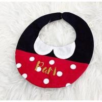 ราคา บิ้บ ผ้ากันน้ำลาย ผ้าซับน้ำลายปักชื่อ (4500568149)