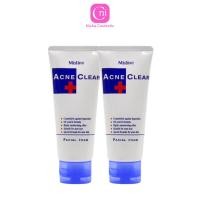 ราคา (2หลอด) โฟมล้างหน้า ปัญหาสิว ผิวมัน มิสทินแอคเน่เคลียร์ 85กรัม Mistine Acne Clear Facial Foam (27779447528)