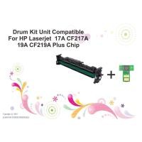 ราคา กลองหน่วยสําหรับ HP Laserjet CF217A 17A 19A M102 M130 เครื่องพิมพ์ + ชิป (41705699920)