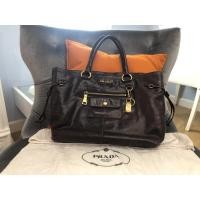 ราคา Pradaกระเป๋าหนังของแท้100% (4545275049)