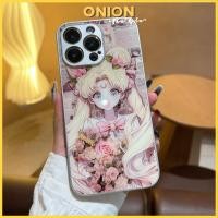 ราคา เคสหลังกระจกเซเลอร์มูนสําหรับ iPhone Xsmax 11 12 13 14 Pro Promax (43863504631)