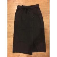 ราคา กระโปรงยีนส์ GU โทนสีดำเฟด (21977524148)