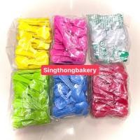 ราคา ช้อน ช้อนพาย ช้อนพายจิ๋ว สีใส , สีขาว , คละสี ช้อนไอศครีม ช้อนขนมถ้วย : 100คัน/ห่อ : 500คัน/ห่อใหญ๋ (24881003625)
