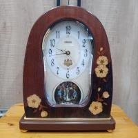 ราคา นาฬิกา Seiko มีดนตรี ทุกชั่วโมง 6 เพลง กรอบไม้ 【มือ 2】 ญี่ปุ่น (9790131451)