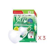 ราคา iris ohyama รุ่น v fit 1กล่อง 30ชิ้น ชุดนึงมี3กล่อง (28532527491)