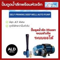 ราคา ปั๊มหอยโข่งอัตโนมัติดูดลึก ปั๊มบาดาล พร้อมเจ็ทคู่ Leal Pumpe ขนาด 750W. (1 แรงม้า) ดูดลึก 15 - 25 เมตร (6862075830)