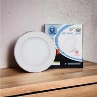 ราคา LED PANEL LIGHT โคมฝังฝ้า โคมเพดาน ฝ้าเพดาน โคมติดฝ้า ไฟติดเพดาน (ทรงกลม) 4นิ้ว9วัต (24476716527)