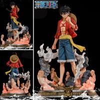 ราคา Figure ฟิกเกอร์ Model โมเดล One Piece วันพีซ เต็มพิกัดสลัดจอมลุย วันพีช Monkey D Luffy มังกี้ ดี ลูฟี่ มนุษย์ยาง 36 cm (9215632090)
