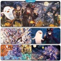 ราคา Genshin Impact แผ่นรองเม้าส์ขนาดใหญ่อะนิเมะน่ารัก Gaming Keyboard Pad โต๊ะเดสก์ท็อป【ZK】 (10575379694)