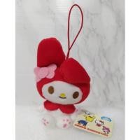 ราคา ของแท้ จากญี่ปุ่น ที่ห้อย พวงกุญแจ ตุ๊กตา มายเมโลดี้ Sanrio My Melody Plush Strap (26255628862)