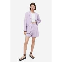 ราคา H&M(เอชแอนด์เอ็ม) กางเกงขาสั้นทรงกว้าง ผู้หญิง 1158178_7 (41302143786)