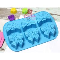 ราคา แม่พิมพ์ทำวุ้น ลายผีเสื้อ พิมพ์ซิลิโคนทำขนม วุ้นแฟนซี วุ้นกะทิ เยลลี่ พุดดิ้ง ขนมชั้น (5211952459)