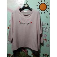 ราคา เสื้อผ้าฝ้ายพื้นเมือง เสื้อสาวอวบ เสื้อคนอ้วน (42”) (986322808)