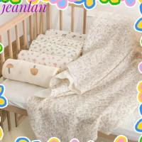 ราคา ผ้าห่มเด็ก JLAN Muslin, ผ้าห่อตัวเด็กผ้าฝ้ายลายดอกไม้, ผ้าห่มรับน้ําหนักเบาสองชั้นแบบนุ่มฤดูร้อน (26788821262)