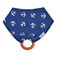 ราคา Dr. Brown's : DRBAC124 ผ้ากันเปื้อนพร้อมยางกัด Bandana bib w Teether-1pk. (1675785257)