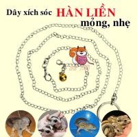 ราคา {การเชื่อมแบบINS, TIN, LIGHT} โซ่สําหรับกระรอก, กระรอกผ้าฝ้าย, กระรอกพื้น, กระรอกบิน, หนู,....2หัวป้องกันการบิด (24095563596)