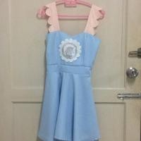 ราคา ใส่โค้ด"BACH"ลด100.- ชุดเดรสงานป้ายmacaron hombeth ยูนิคอร์น สีฟ้าพาสเทล (837670178)