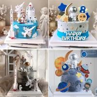 ราคา (จุด) นักบินอวกาศคุณภาพสูงชุดตกแต่งเค้กดวงจันทร์พื้นที่การบินและอวกาศเค้กวันเกิดหมวกด้านบนจักรวาลดาวเคราะห์ชุดเค้กด้านบนหมวกธีมอวกาศวันเกิดพรรคขนมอุปกรณ์ประกอบฉากวันหยุดง (14280124826)