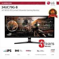 ราคา LG LED 34" Curved UltraWide IPS Gaming Monitor (34UC79G-B) (1189475517)