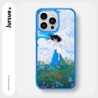 ราคา JURSUE เคสไอโฟน เคสซิลิโคนนุ่มกันกระแทกใสลายการ์ตูนน่ารักตลก เคสโทรศัพท์ Compatible for iPhone 16 15 14 13 12 11 Pro Max SE 2020 X XR XS 8 7 Plus xsmax 7plus 8plus พลัส Y4245 (22757660775)