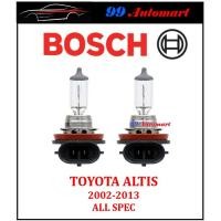 ราคา 2 PC Bosch Toyota Corolla Altis ไฟหน้าหลอดไฟ 2002 - 2013 (21280135996)