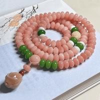 ราคา สร้อยคอสร้อยข้อมือหยกขาวผงโพธิ์108เม็ดน้ำมันสูงความหนาแน่นสูงรากโพธิ์ลูกประคำหญิง (25836326559)