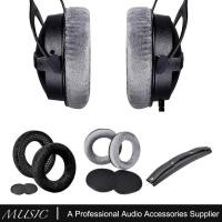ราคา ฟองน้ําครอบหูฟัง ผ้ากํามะหยี่ แบบนิ่ม สําหรับ Beyerdynamic DT770 PRO DT880 DT990 (18067800475)