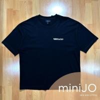ราคา เสื้อยืด H&M สีดำ สกรีนด้านหน้า-หลัง (มือสอง) (25744984454)