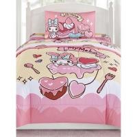 ราคา ชุดเครื่องนอนSanrio ผ้าปูที่นอน ผ้านวม ลายมายเมโลดี้ (My Melody) แท้‼️ (612373408)