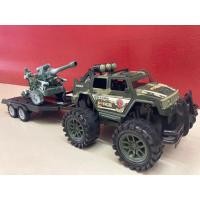ราคา รถทหารบิ๊กฟุต รถจิ๊บพ่วงปืนใหญ่ คันใหญ่ (7260537945)