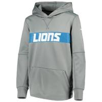 ราคา เสื้อสเวตเตอร์มีฮู้ดสําหรับเด็ก Nike Detroit Lions (9244641846)