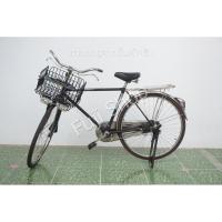 ราคา จักรยานญี่ปุ่น - ล้อ 26 นิ้ว - ไม่มีเกียร์ - สีดำ [จักรยานมือสอง] (29908159636)