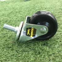 ราคา ล้อยางดำ สกรูหมุน 2.5 นิ้ว (65มม.) ลูกล้อเฟอร์นิเจอร์ โต๊ะ ตู้ เตียง ยี่ห้อ Tiger (11737763901)